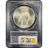 1923 Peace Dollar ($1) Reverse Slab Image