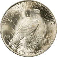 1923 Peace Dollar ($1) Reverse Image