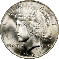 1923 Peace Dollar ($1) Obverse Image