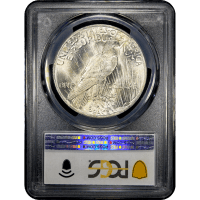 1923 Peace Dollar ($1) Reverse Slab Image