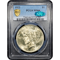 1923 Peace Dollar ($1) Obverse Slab Image
