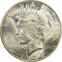 1923-S Peace Dollar ($1) Obverse Image