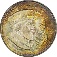 1924 Huguenot Commem Half Dollar (50c) OBVERSE Image