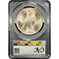 1924 Peace Dollar ($1) Reverse Slab Image