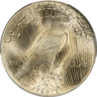 1924 Peace Dollar ($1) Reverse Image