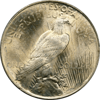 1924 Peace Dollar ($1) Reverse Image