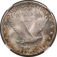 1924-S Standing Liberty Quarter (25c) Reverse Image