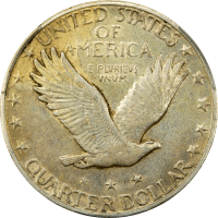 1924-S Standing Liberty Quarter (25c) Reverse Image