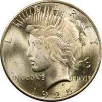 1925 Peace Dollar ($1) OBVERSE Image