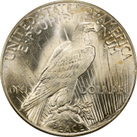 1925 Peace Dollar ($1) REVERSE Image
