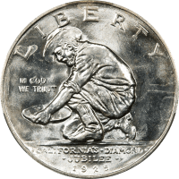 1925-S California Commemorative Half Dollar (50c) Obverse Image