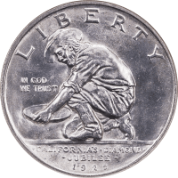 1925-S California Commemorative Half Dollar (50c) Obverse Image