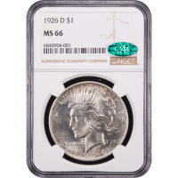 1926-D Peace Dollar ($1) Obverse Slab Image