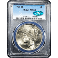 1926-D Peace Dollar ($1) SLAB Image