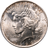 1926-D Peace Dollar ($1) Obverse Image