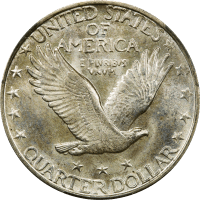 1926-D Standing Liberty Quarter (25c) REVERSE Image