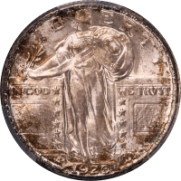 1926-D Standing Liberty Quarter (25c) OBVERSE Image