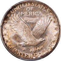1926-D Standing Liberty Quarter (25c) Reverse Image