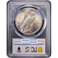 1926-S Peace Dollar ($1) Reverse Slab Image