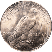 1926-S Peace Dollar ($1) Reverse Image