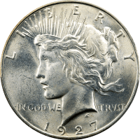 1927-D Peace Dollar ($1) Obverse Image