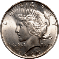 1927-D Peace Dollar ($1) Obverse Image