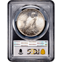 1927-D Peace Dollar ($1) Reverse Slab Image