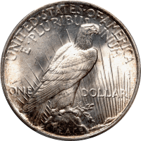 1927-D Peace Dollar ($1) Reverse Image