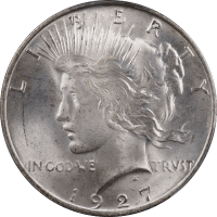 1927-D Peace Dollar ($1) Obverse Image