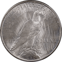 1927-D Peace Dollar ($1) Reverse Image