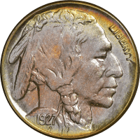 1927-S Buffalo Nickel (5c) Obverse Image