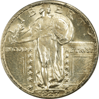 1927 Standing Liberty Quarter (25c) Obverse Image