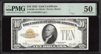 1928 $10 Gold Certificate Obverse Image