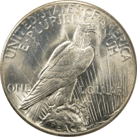 1928 Peace Dollar ($1) REVERSE Image