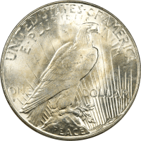 1928-S Peace Dollar ($1) Reverse Image