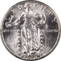 1928-S Standing Liberty Quarter (25c) Obverse Image