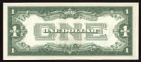 1928A $1 Funny Back Silver Certificate Reverse Image