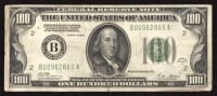 1928A $100 Federal Reserve Note OBVERSE Image