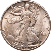 1929-S Walking Liberty Half Dollar (50c) Obverse Image