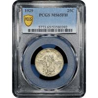 1929 Standing Liberty Quarter (25c) SLAB Image