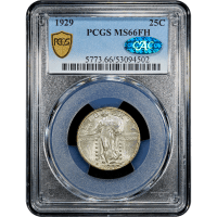 1929 Standing Liberty Quarter (25c) SLAB Image