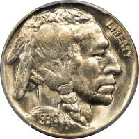 1930 Buffalo Nickel (5c) DDR FS-801 Obverse Image