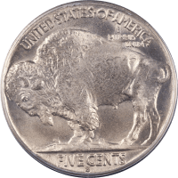 1930-S Buffalo Nickel (5c) Reverse Image