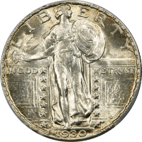 1930 Standing Liberty Quarter (25c) Obverse Image