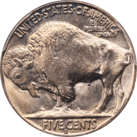 1931-S Buffalo Nickel (5c) Reverse Image