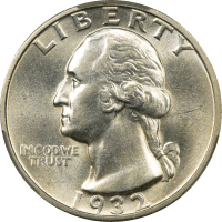 1932-D Washington Quarter (25c) Obverse Image