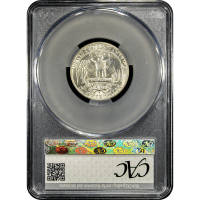 1932-D Washington Quarter (25c) Reverse Slab Image