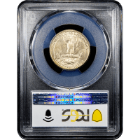 1932-D Washington Quarter (25c) Reverse Slab Image