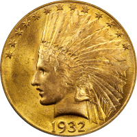 1932 Indian Gold Eagle ($10) OBVERSE Image