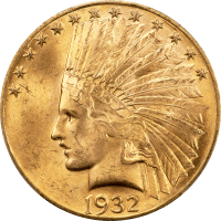 1932 Indian Gold Eagle ($10) OBVERSE Image